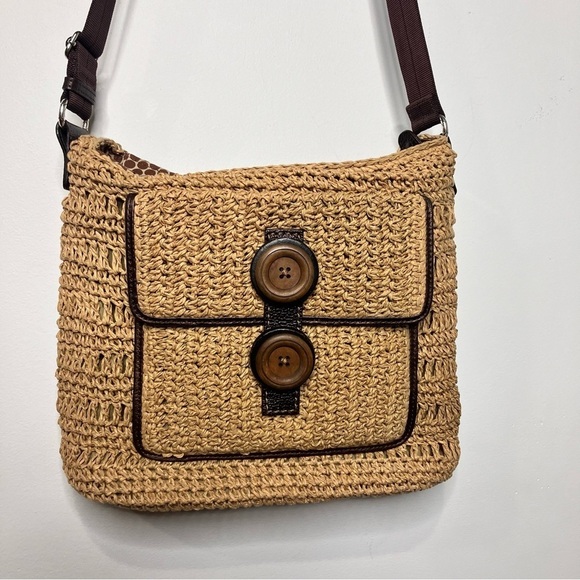 Brighton ratton crossbody bag medium size - Picture 2 of 10